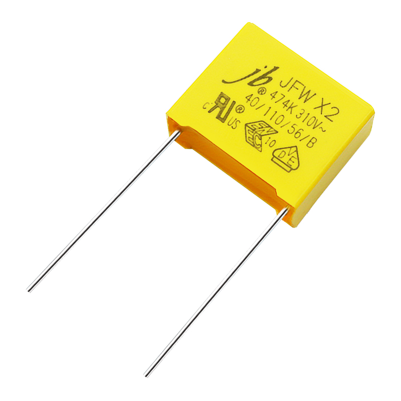 JFWT X2 Metallized Polypropylene Film Capacitors by jb Capacitors, rated for 85°C / 85% RH THB applications