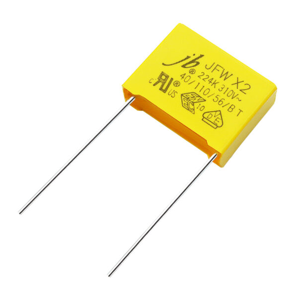 JFWT X2 Metallized Polypropylene Film Capacitors by jb Capacitors, designed for 85°C / 85% RH THB applications