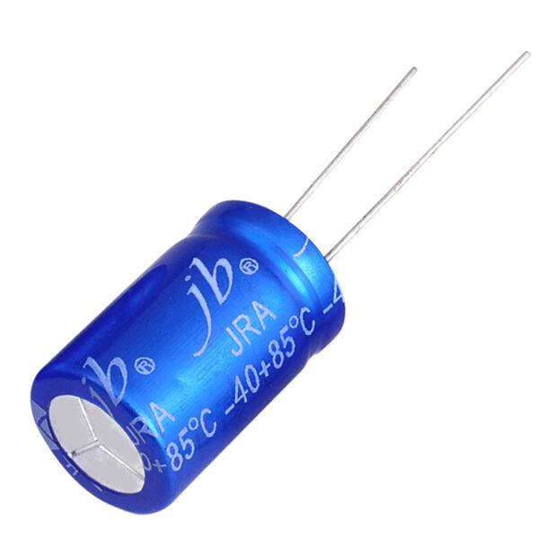 Radial Aluminum Electrolytic Capacitors designed for high-capacitance applications, featuring a compact radial lead design with voltage ratings from 6.3V to 450V and capacitance values ranging from 1μF to 220,000μF. These capacitors provide reliable performance with low equivalent series resistance (ESR), long operational lifespans, and excellent ripple current capability, making them ideal for power supply circuits, audio equipment, and various electronic devices.