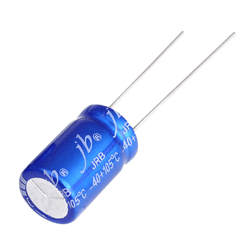 Radial Aluminum Electrolytic Capacitors designed for high-capacitance applications, featuring a compact design with voltage ratings from 6.3V to 450V and capacitance values ranging from 1μF to 220,000μF. These capacitors provide reliable performance with low equivalent series resistance (ESR) and long operational lifespans, making them ideal for power supply circuits, audio equipment, and various electronic devices.