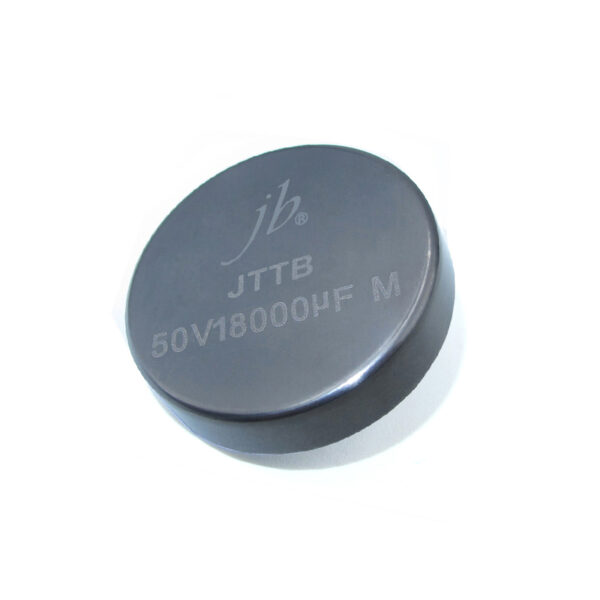 JTTB Hybrid Tantalum Capacitors with radial-lead design and heteropolarity, offering dependable performance for industrial applications.