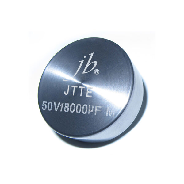 JTTE Hybrid Tantalum Capacitors with radial-lead, heteropolarity, and screw options, designed for high-reliability industrial applications.
