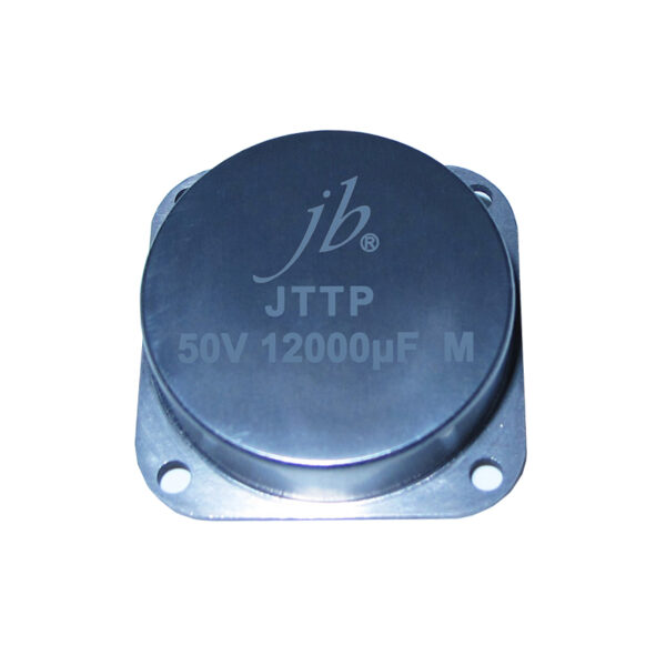 JTTP Hybrid Tantalum Capacitors with mounting flange, providing enhanced stability and durability for critical industrial and aerospace applications.