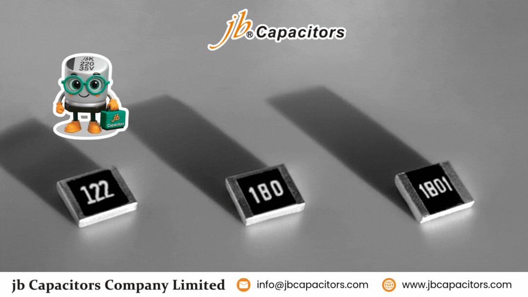 jb capacitors chip resistor series JZC JZP JZQ high voltage automotive and high power thick film resistors